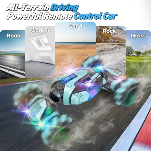 Gesture Sensing RC Stunt Car 360° Rotating 4WD Remote Control Car X761695