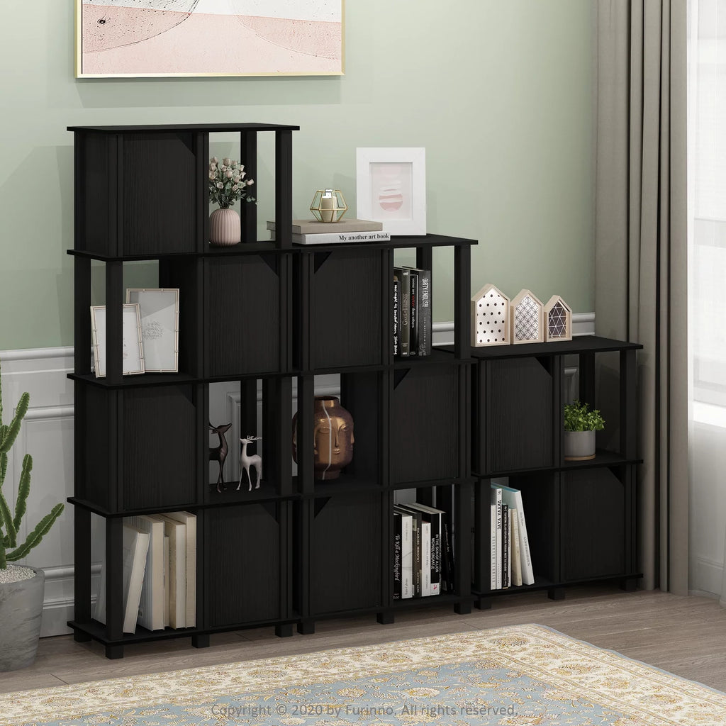 3-Tier Storage Shelf with 2 Doors A581012