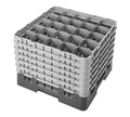 25 Compartment Full Size Glass Rack with 6 Extenders B6808